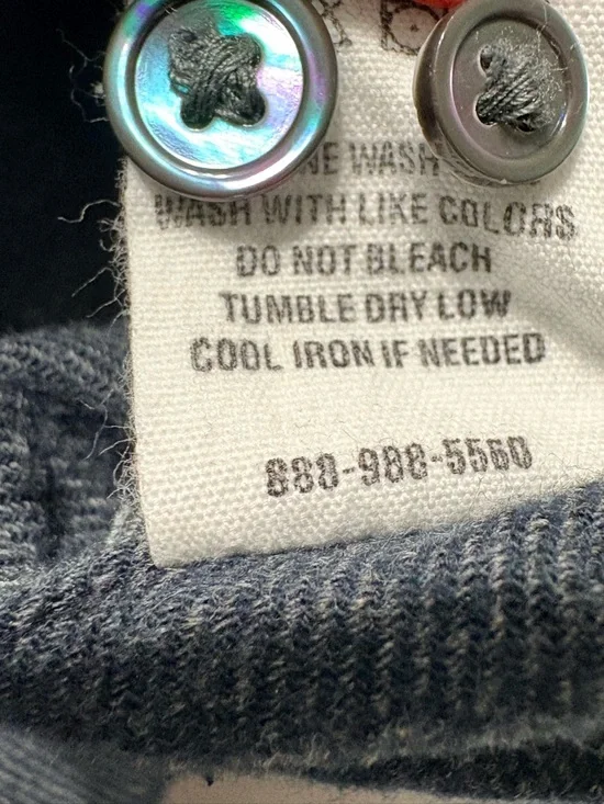 Men’s Buck Mason Dark Charcoal Brushed Cotton Button-Down Long Sleeve Shirt L - Picture 10 of 13